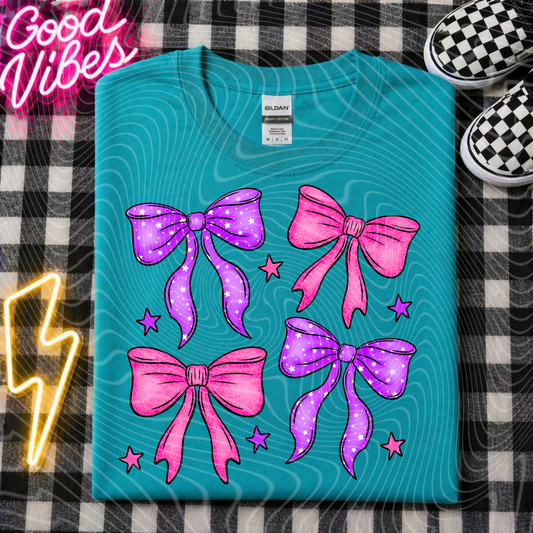 Pink & Purple Bows