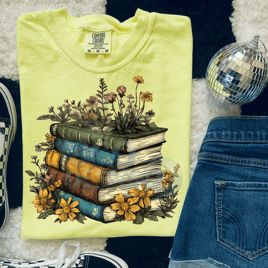 Books & Flowers