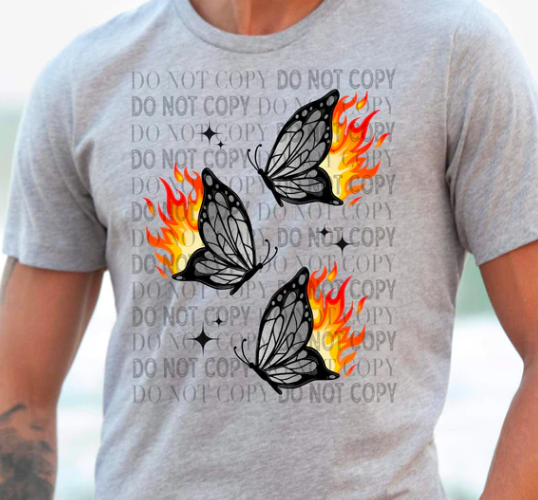 Butterflies on Fire