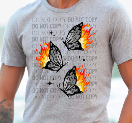 Butterflies on Fire