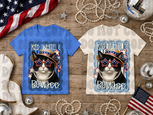 Red White & Boujee Cat