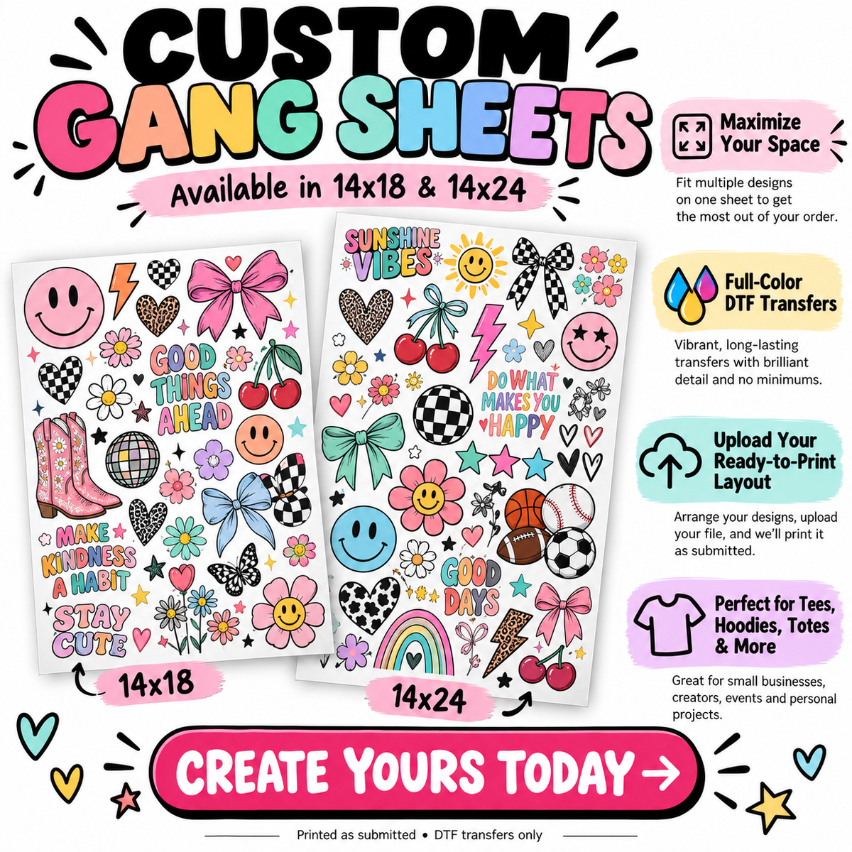 Gang Sheet