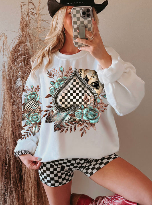 Checkered Spades