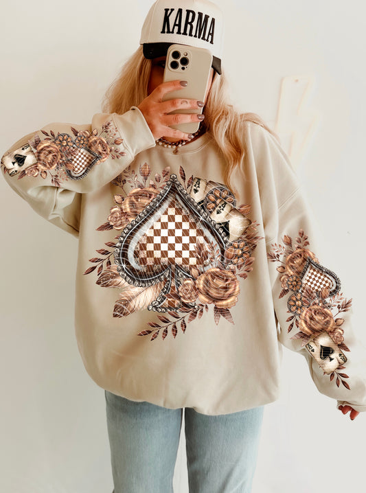 Checkered Spades (Brown-AGCM)