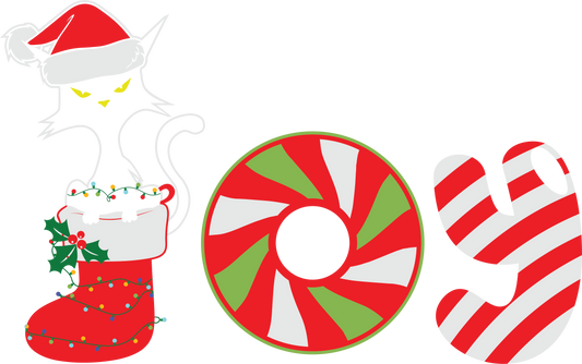 Christmas Cat Joy