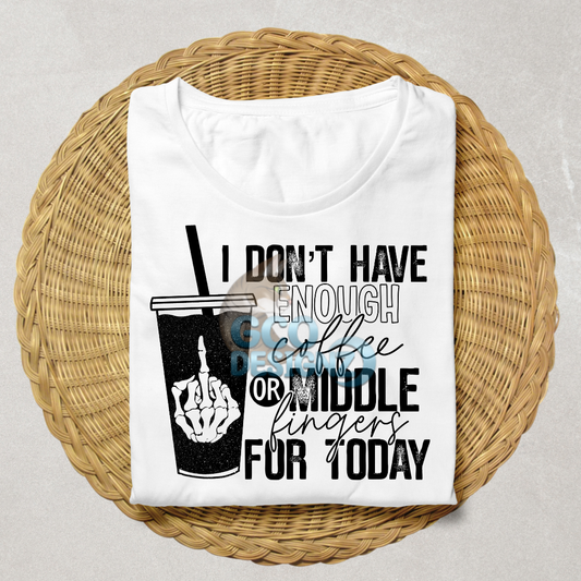 Coffee and Middle Fingers