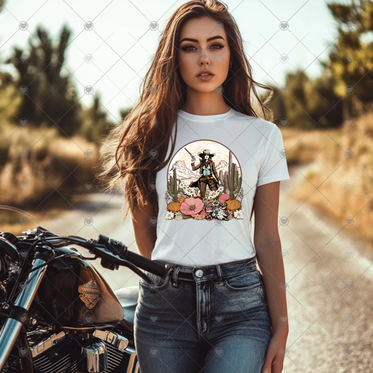 Cowgirl Floral