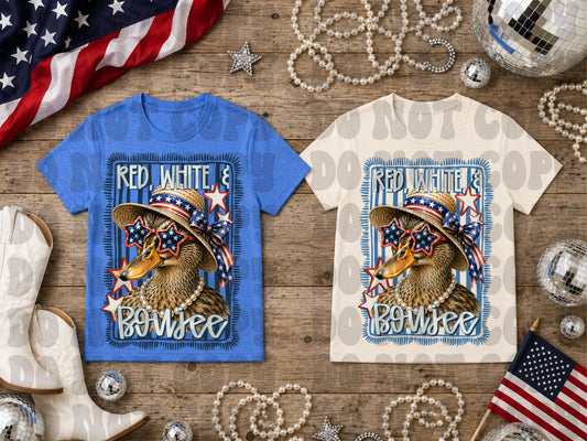 Red White & Boujee Duck