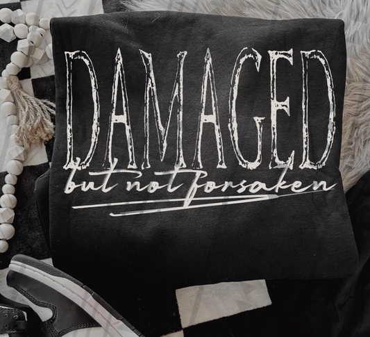 Damaged But Not Forsaken (White)