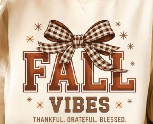 Fall Vibes Bow
