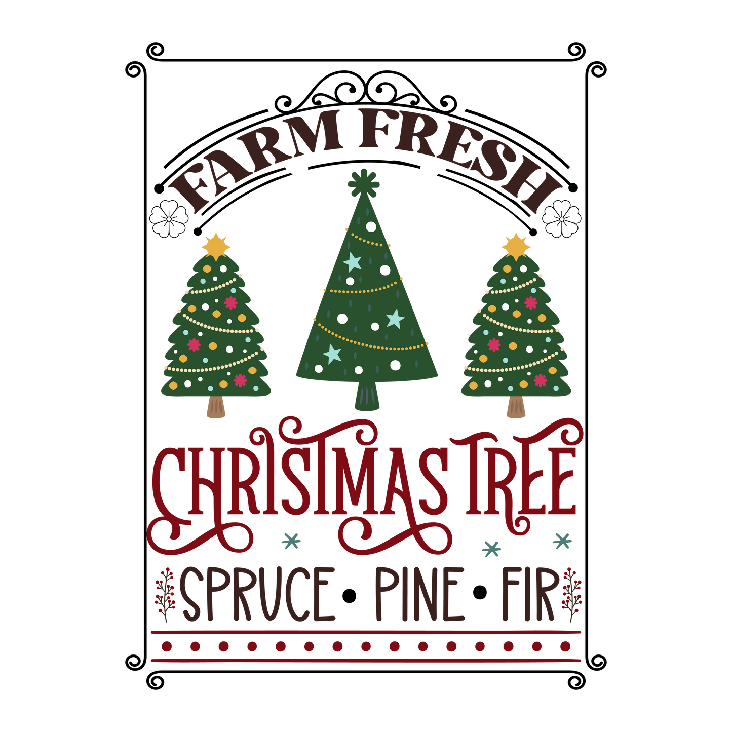 Farm Fresh Christmas Trees