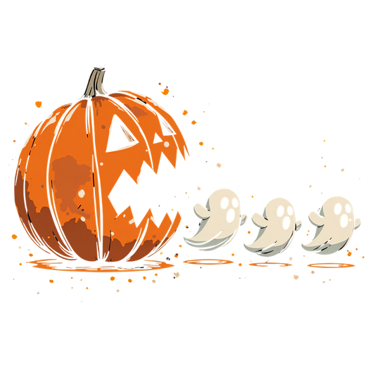 Pumpkin Chasing Ghost