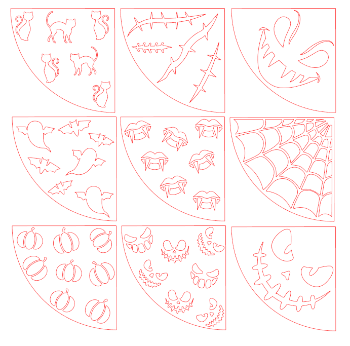 Acrylic Stencils