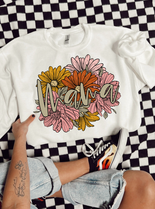 Mama Colored Floral