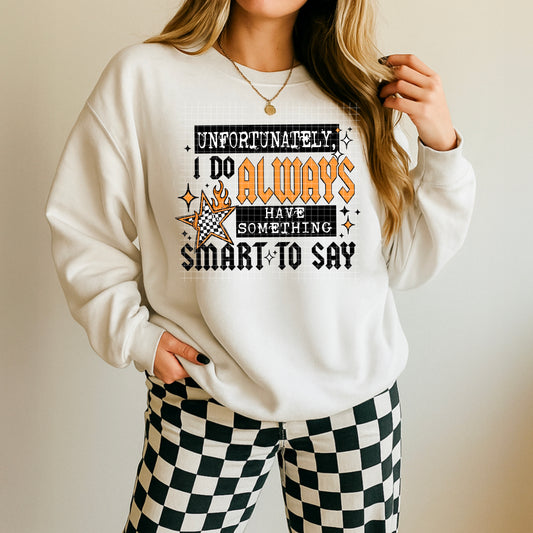 Smart To Say (Black)