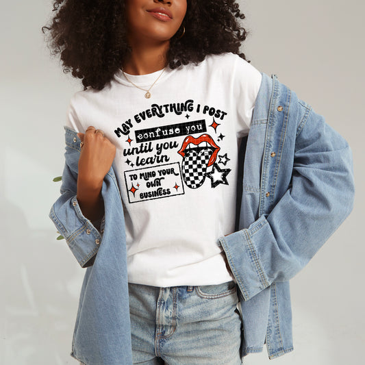 Everything I Post (Black)