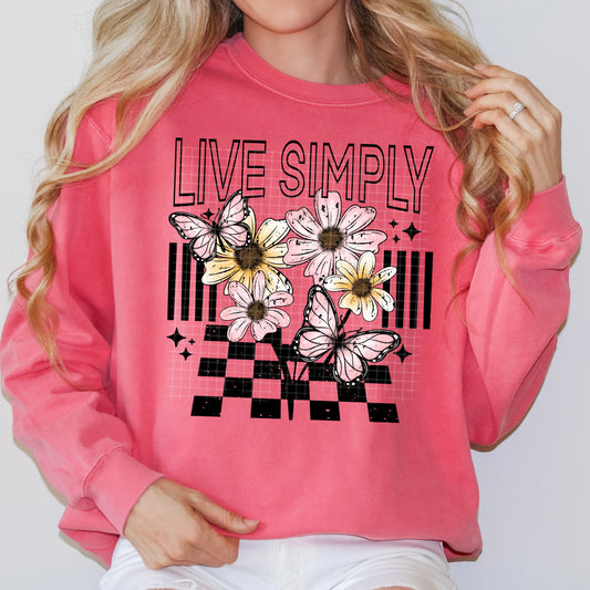 Live Simply (Black)