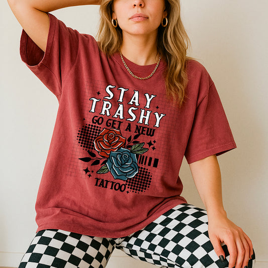 Stay Trashy (White)