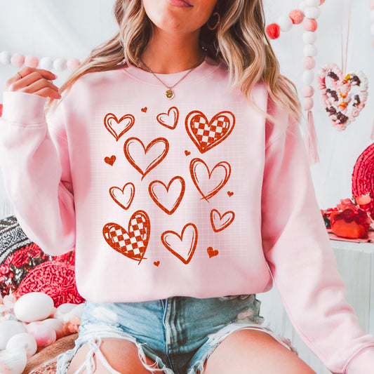 Red Valentine Hearts