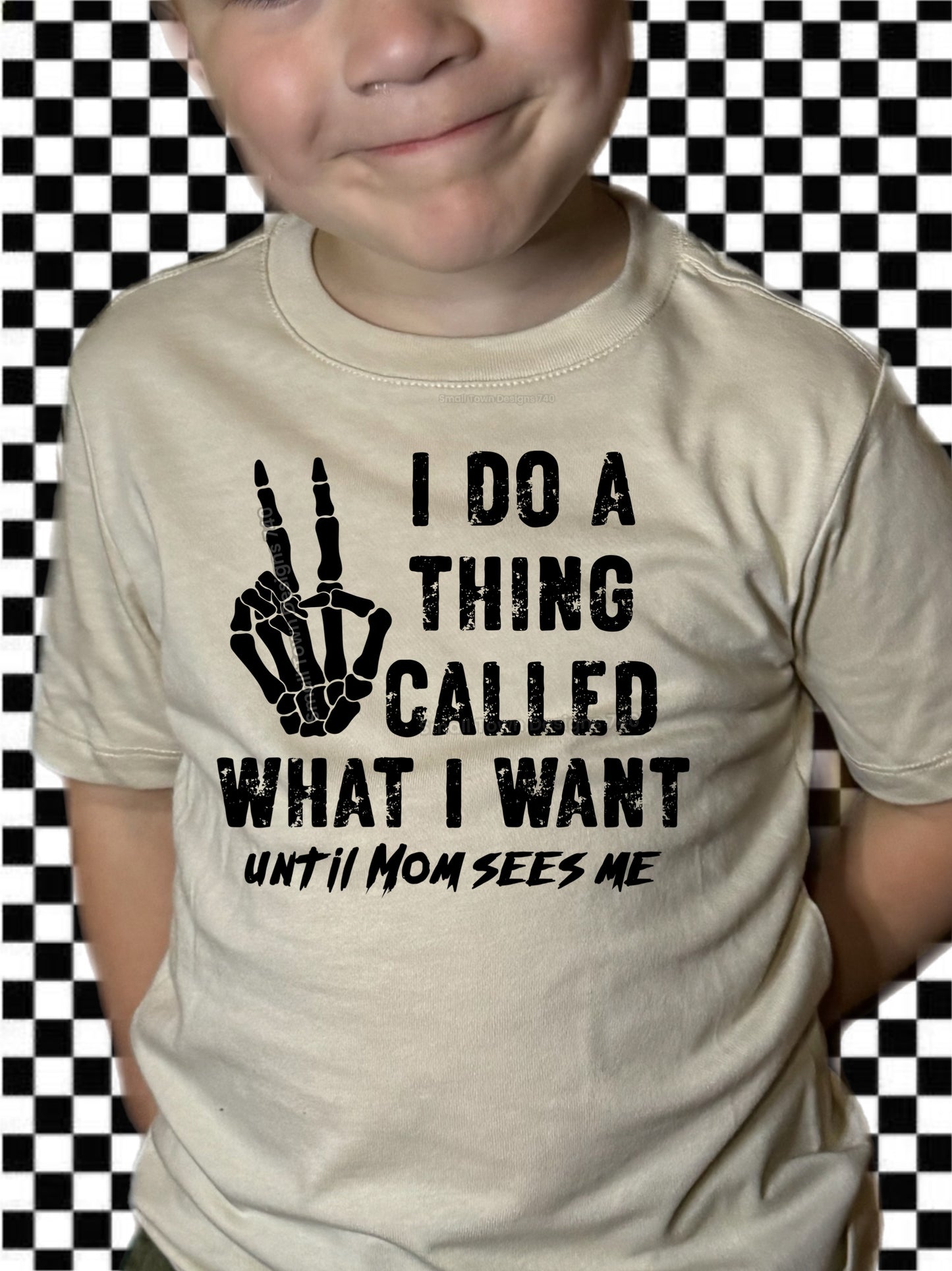 I do a thing call what I want