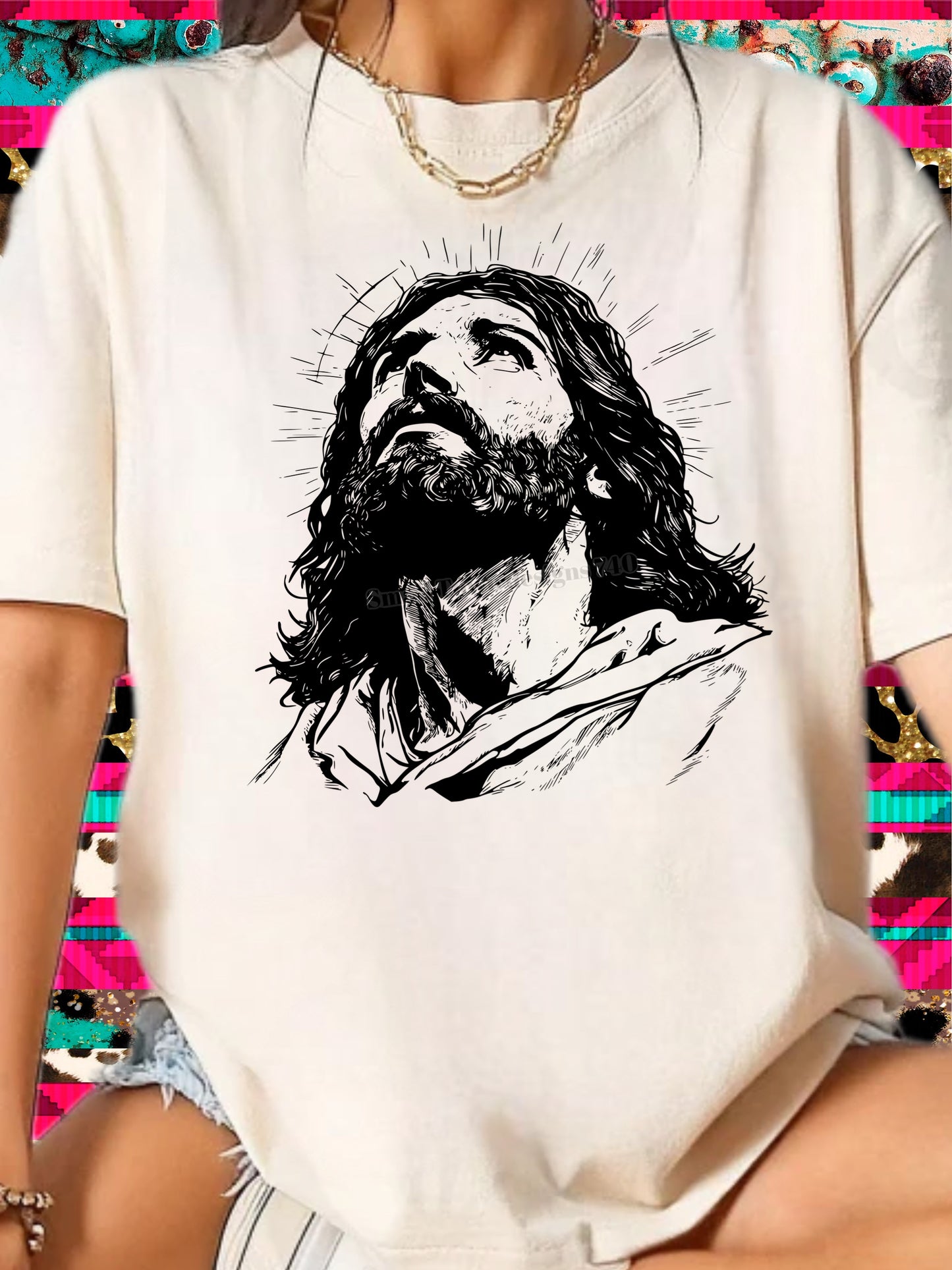 Jesus Half Tone