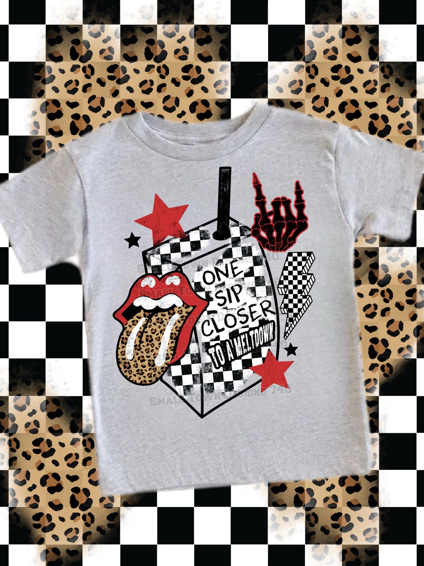 One Sip Closer Leopard