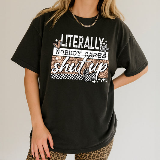 Nobody Cares (White)