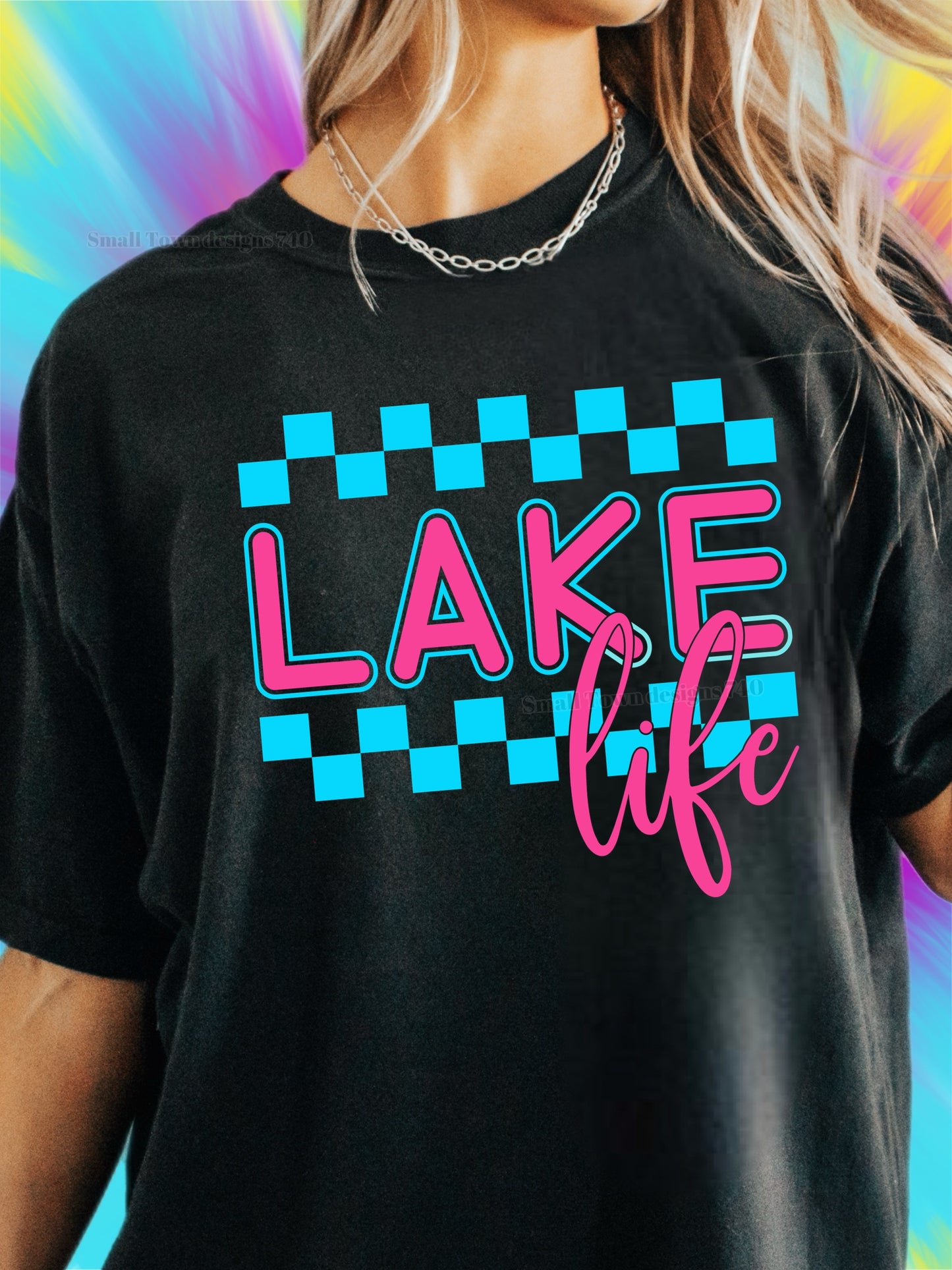 Lake Life Checkered