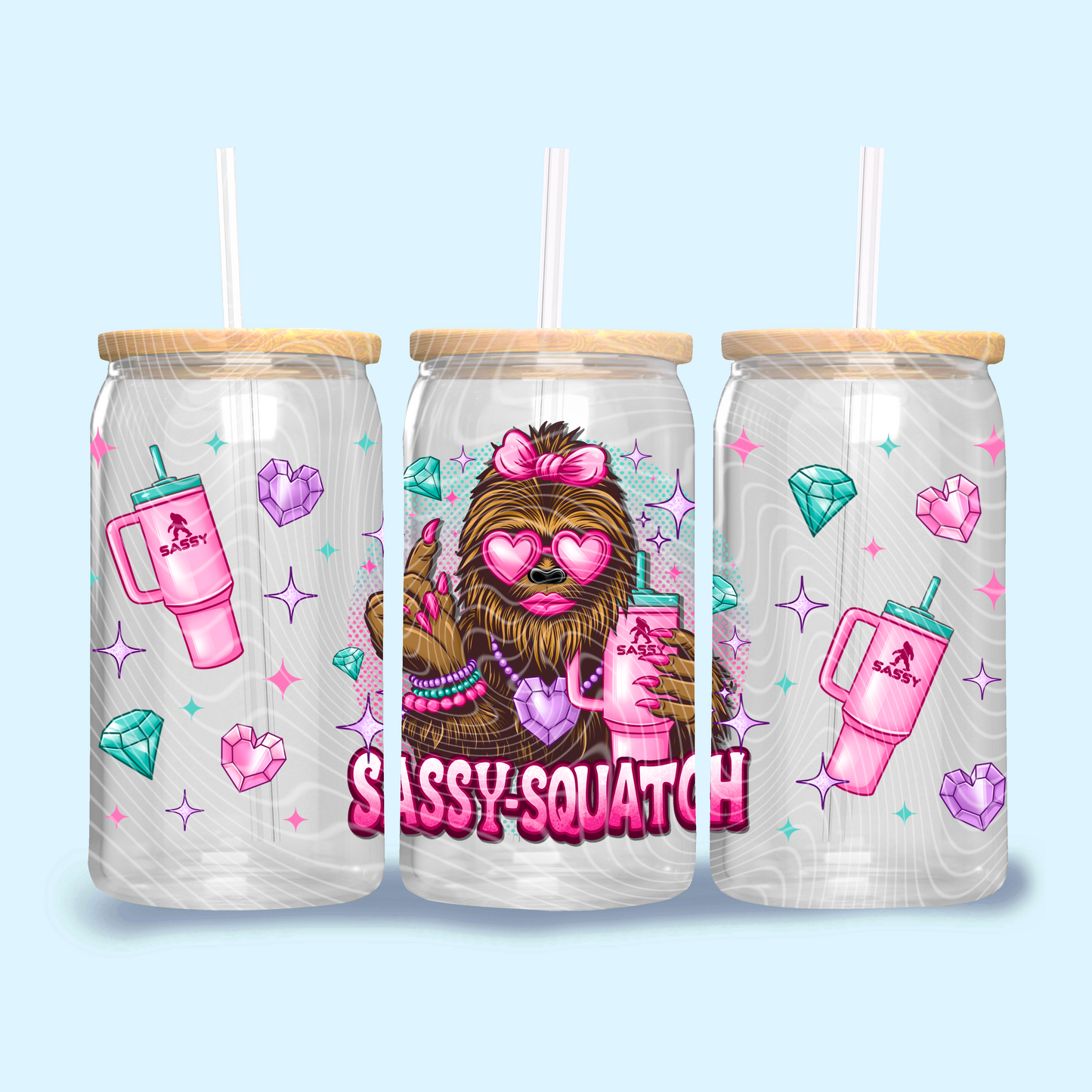 Sassy-Squatch UVDTF