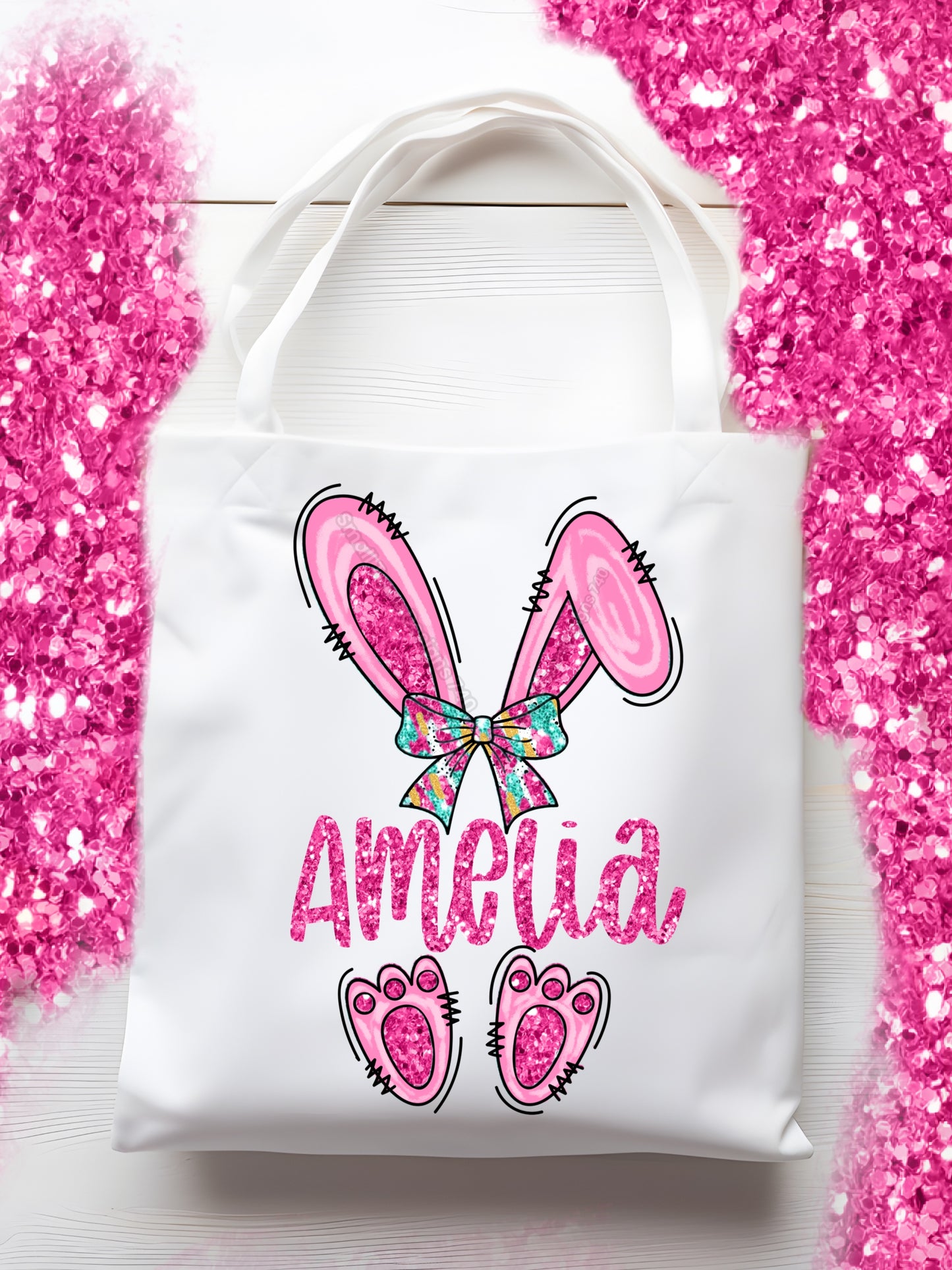 Pink Personalized Ears