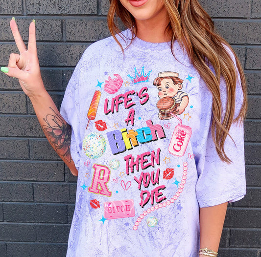 Life's a B DTF Transfer