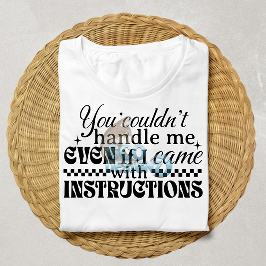 If I Came With Instructions