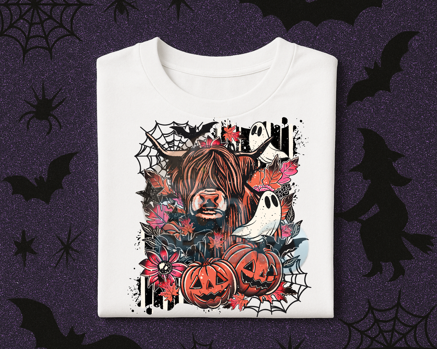 Ghost & Pumpkin Highland