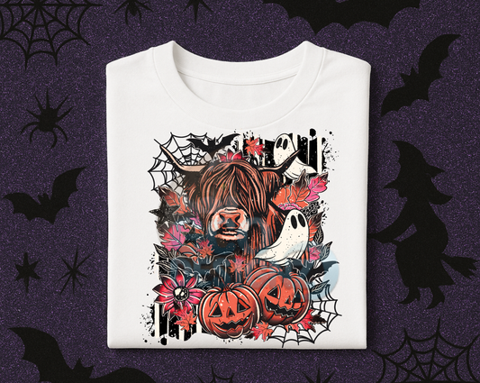 Ghost & Pumpkin Highland