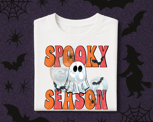 Spooky Season Ghost & Bats