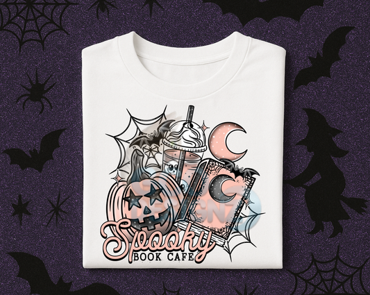 Spooky Book Cafe (orange)