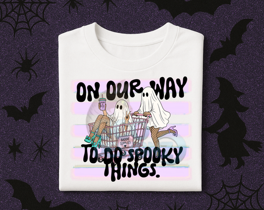 On Our Way To Do Spooky Things