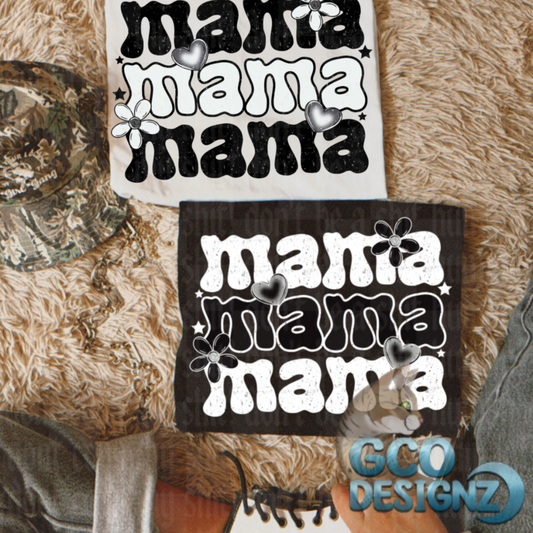 Mama Flower & Hearts