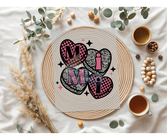 Mimi Checkered Hearts