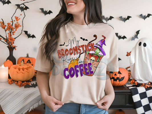 Broomstick Runs on Coffee