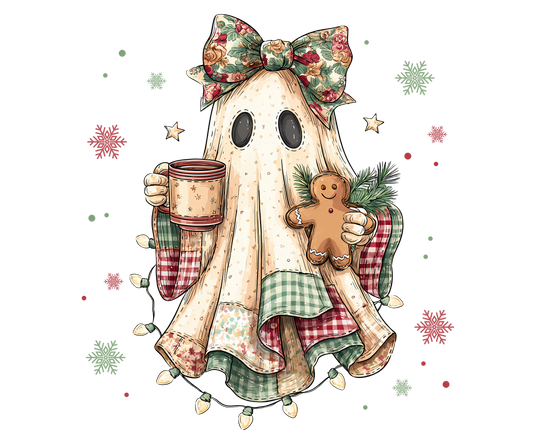 Christmas Patchwork Ghost