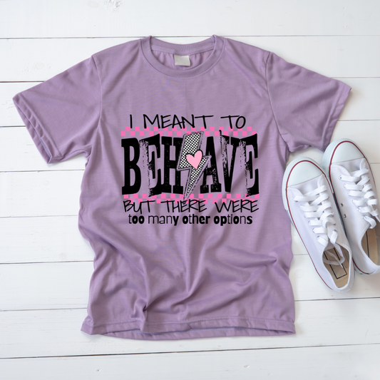 Meant to Behave