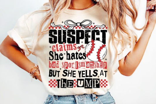 Suspect Claims Baseball