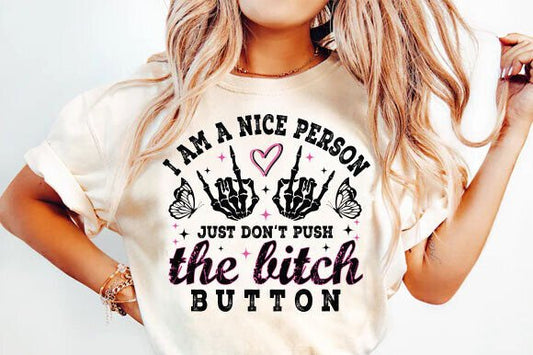 I am a nice person