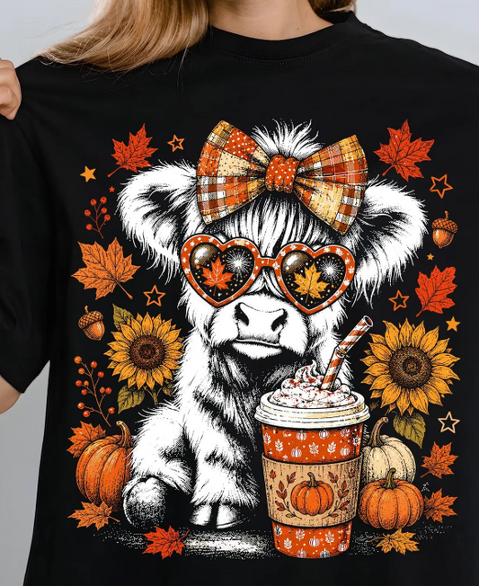 Fall-Halloween Cow