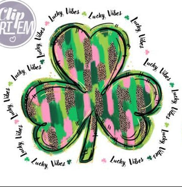 Spring Vibes Shamrock