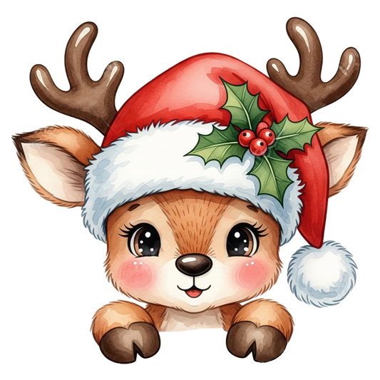 Peek a Boo Pocket Reindeer