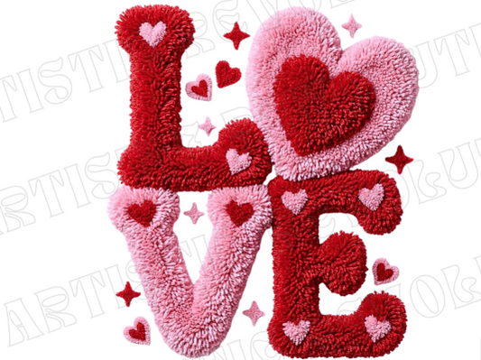 Valentines Latch Hook