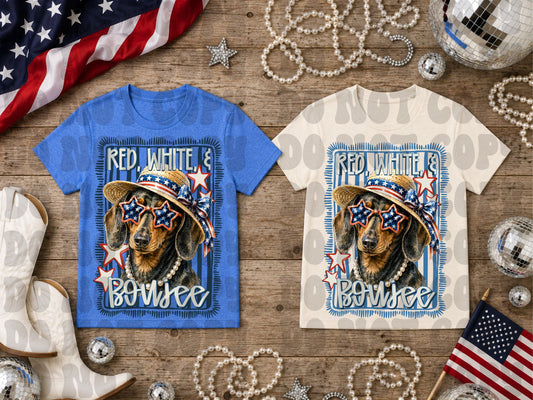 Red White & Boujee Weenie