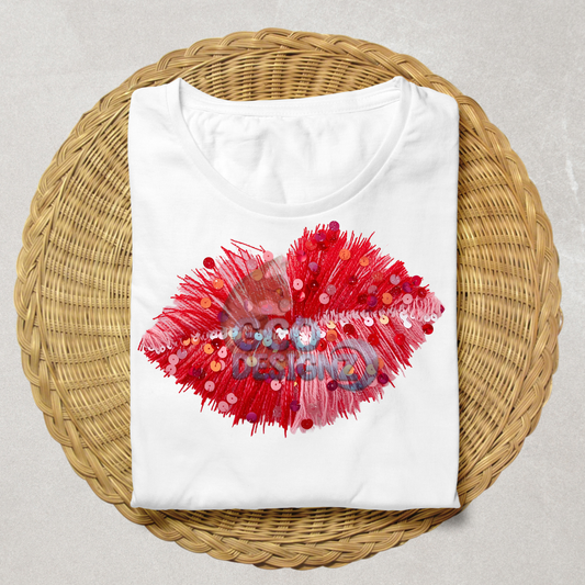 Yarn Pink Lips